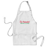 Va Fanculo Kitchen is gesloten Funny Italy Joke Standaard Schort (Voorkant)