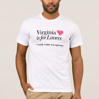 VA is voor Lovers, * met enkele uitzonderingen T-shirt