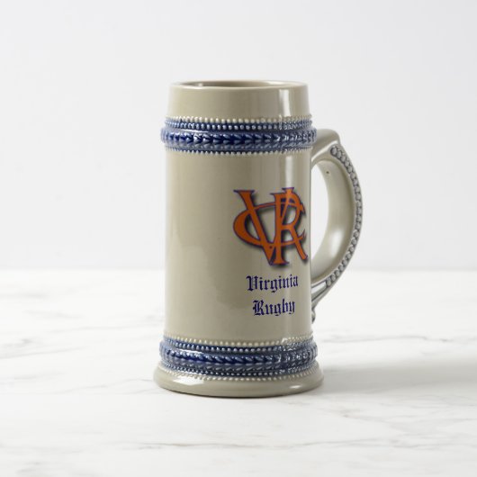 VA Rugby Beer Stein Bierpul (Voorkant rechts)