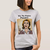 Va Te Faire Pendre Basic T-shirt (Voorkant)