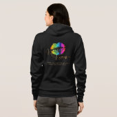 Va Va Voom regenboogslangen Hoodie (Achterkant volledig)