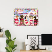 Va Va Womb Meer zelfliefhebbers afdrukken Poster (Thuiskantoor)