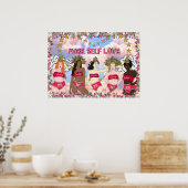 Va Va Womb Meer zelfliefhebbers afdrukken Poster (Keuken)