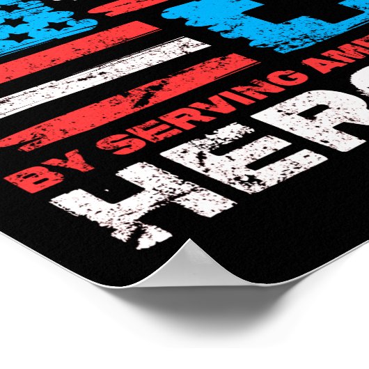 VA verpleegster die ons land bedient door de Ameri Poster (Hoek)