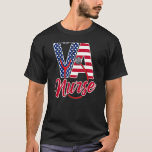 VA Verpleegster Kleding VA Verpleegkundige Squad T-shirt