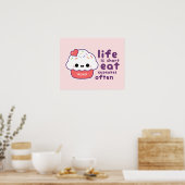 Vaak at Cupcakes Poster (Keuken)