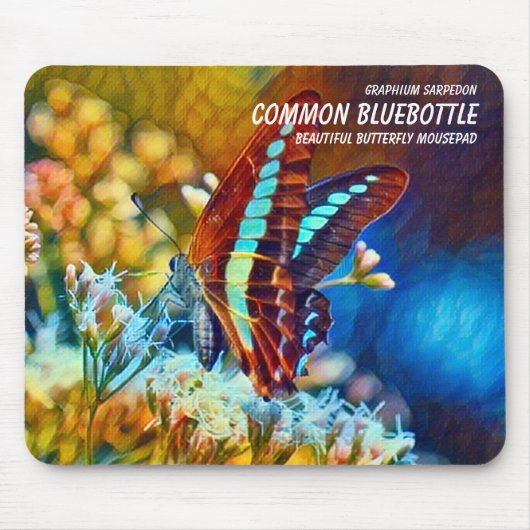 Vaak Bluefles Muismat (Voorkant)