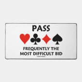 Vaak de moeilijkste Bodmanager Bridge doorgeven Bureaumat (Voorkant)