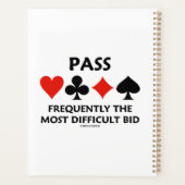 Vaak de moeilijkste Bodmanager Bridge doorgeven Planner (Achterkant)