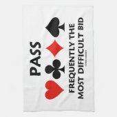 Vaak de moeilijkste Bodmanager Bridge doorgeven Theedoek (Verticaal)