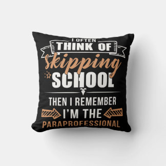 Vaak denk ik aan het overslaan van school, dan her kussen