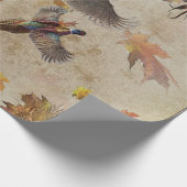 Vaak fazant cadeaupapier (Hoek)