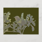 Vaak gele keelpijn Briefkaart (Voorkant)