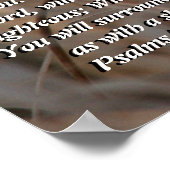 Vaak gele vogelpsalm 5:11&12 Afdrukken Poster (Hoek)