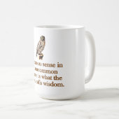 Vaak gevoel in een soms voorkomende graad koffiemok (Voorkant rechts)