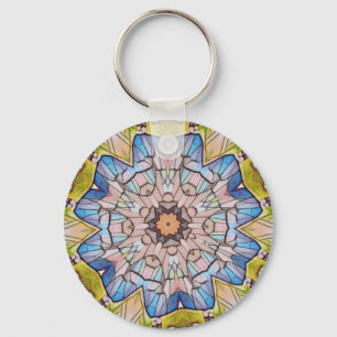 Vaak Glas in lood Fotomanipatie Sleutelhanger