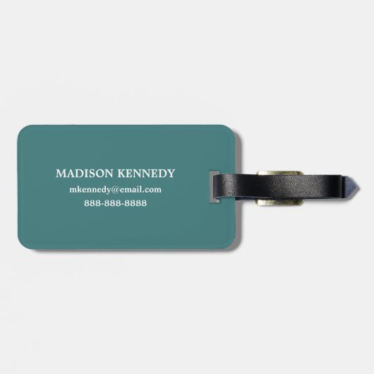 Vaak, Kaart de ander altijd met Citaat Bagagelabel (Achterkant horizontaal)