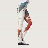 Vaak, Kaart de ander altijd met Citaat Leggings (Rechts)