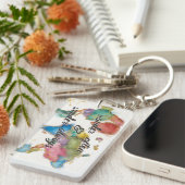 Vaak, Kaart de ander altijd met Citaat Sleutelhanger (Voorkant Rechts)