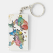 Vaak, Kaart de ander altijd met Citaat Sleutelhanger (achterkant)