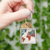 Vaak, Kaart de ander altijd met Citaat Sleutelhanger (Hand)