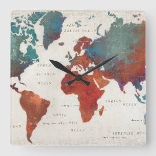 Vaak, Kaart de ander altijd met Citaat Vierkante Klok