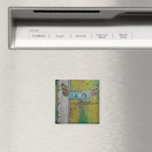 "Vaak Lachen" Art Magnet van Nancy Lefko (Insitu (Vaatwasser))