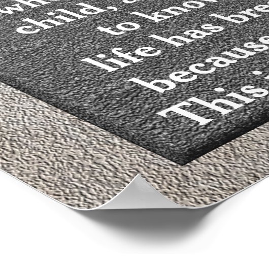 Vaak lachen - kunstposter poster (Hoek)