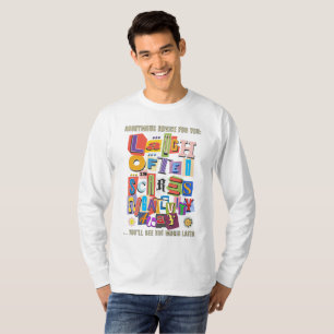 Vaak Lachen – Positief Lettertype Quote Ontwerp 1 T-shirt