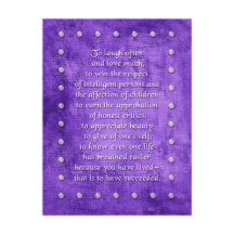 Vaak lachen, veel liefde... briefkaart.