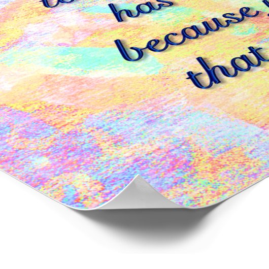 Vaak lachen, veel liefde... Poster afdrukken (Hoek)