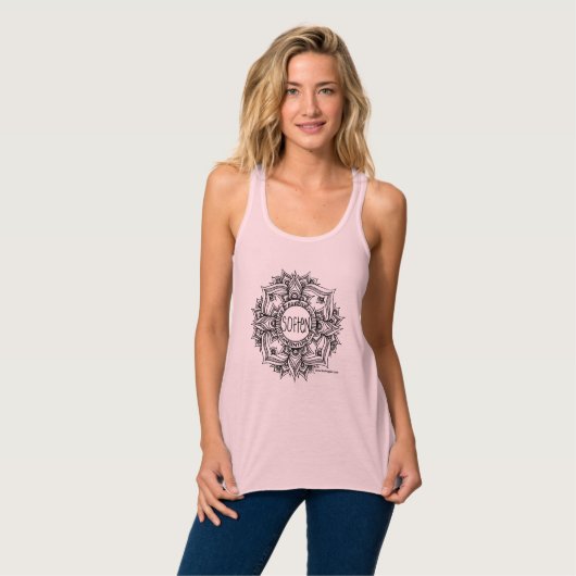Vaak: lean in Love Mandala Tank (Volledige Voorkant)