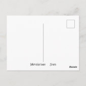 Vaak Loon Nesting Briefkaart (Achterkant)