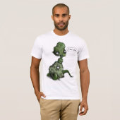 Vaak opslaan t-shirt (Voorkant volledig)