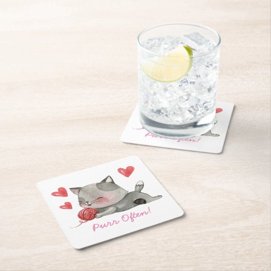 vaak purperen onderzetters (Insitu)