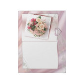 Vaak Rozen en harten bruiloft Notitieblok (Linkerzijde)