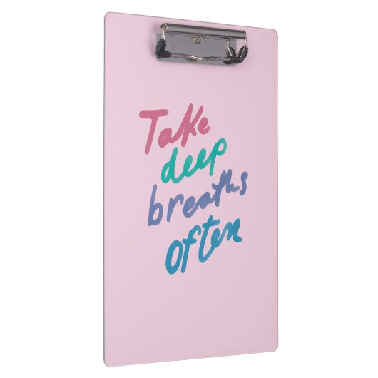 Vaak sterftegevallen - inspirerend kalmeren Po Klembord (Rechts)