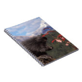 Vaak varkensvoer op hogedrukreinbes notitieboek (Rechterzijde)