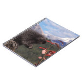 Vaak varkensvoer op hogedrukreinbes notitieboek (Linkerzijde)