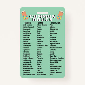 Vaak voorkomende drugs 2.0 badge