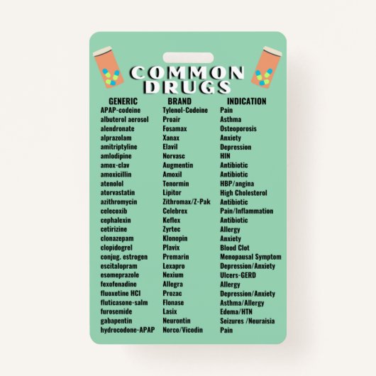 Vaak voorkomende drugs 2.0 badge (Voorkant)