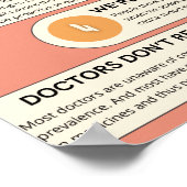 Vaak voorkomende problemen van een maïsallergie poster (Hoek)