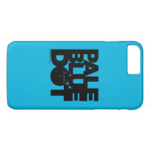 Vaal blauw Case-Mate iPhone case (Achterkant (Horizontaal))