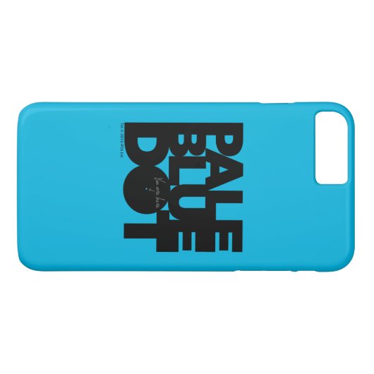 Vaal blauw Case-Mate iPhone case (Achterkant (Horizontaal))