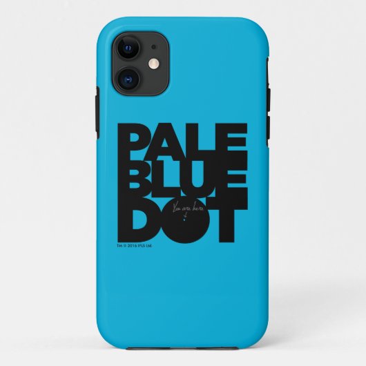 Vaal blauw Case-Mate iPhone case (Achterkant)