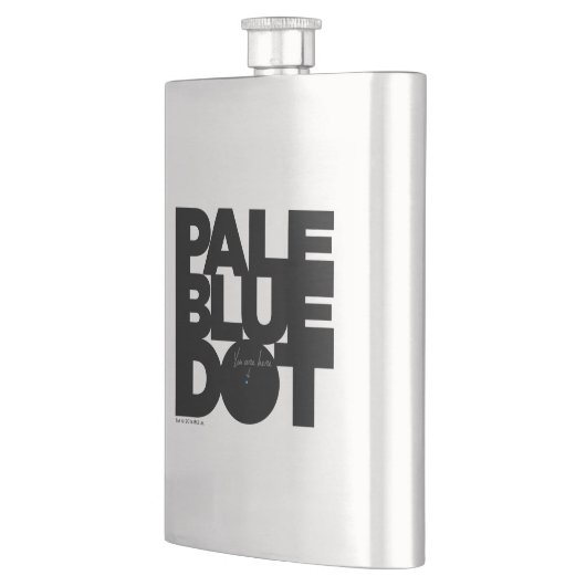 Vaal blauw heupfles (Links)