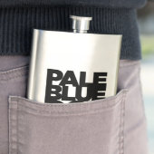 Vaal blauw heupfles (Voorbeeld)