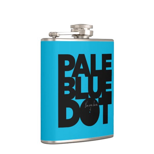 Vaal blauw heupfles (Rechts)