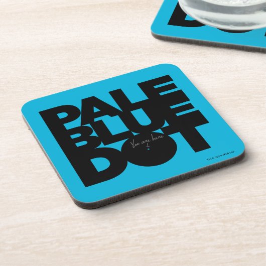 Vaal blauw onderzetter (Linkerzijde)