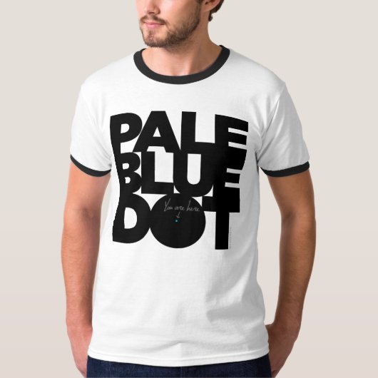 Vaal blauw t-shirt (Voorkant)